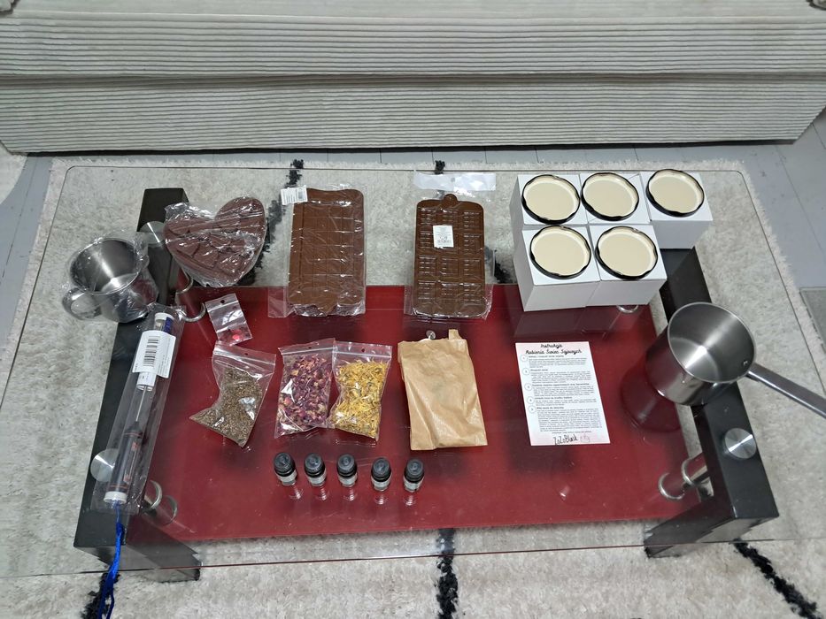 Kit lumanari + Plita electronica si cantar de bucatarie electronic