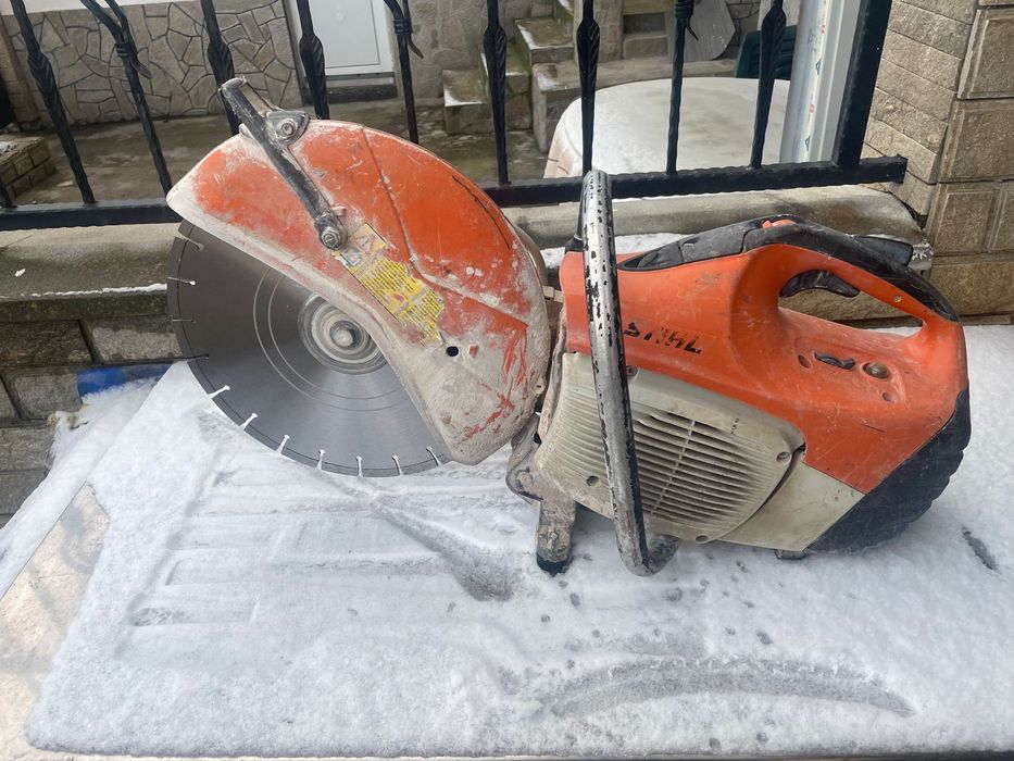 Фугорез Huqvarna K770 и Stihl TS 420