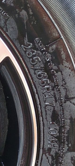Диски с шинами 235х65 R17
