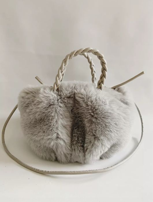 Сумка меховая, через плечо
