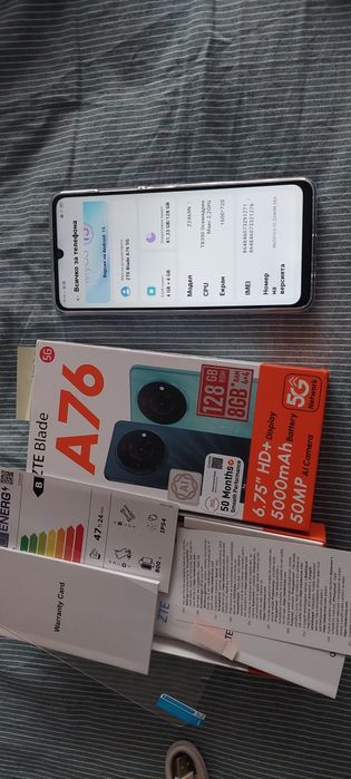ZTE Blade A76 чисто