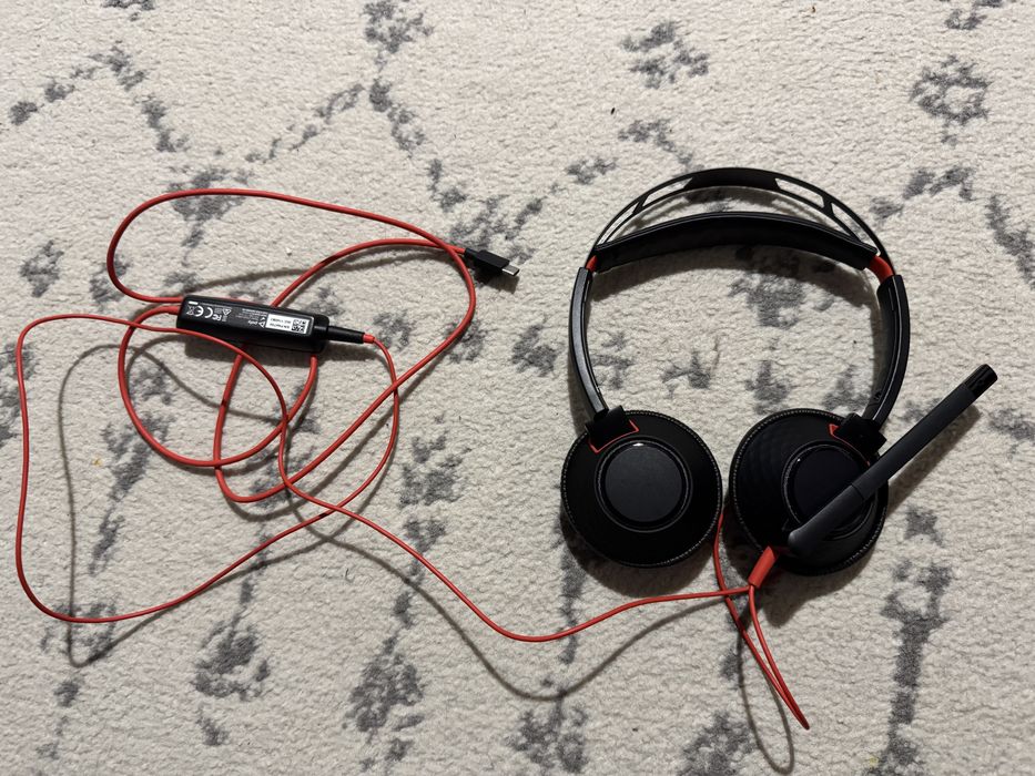 Casti PC Poly BW 5220 USB-C HS +3.5mmP +USB-C/A