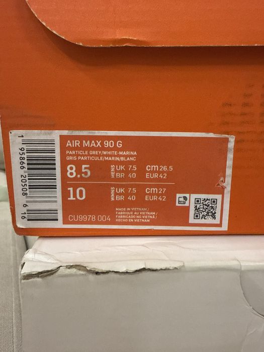 Nike Air Max 90G кроссовки оригинал