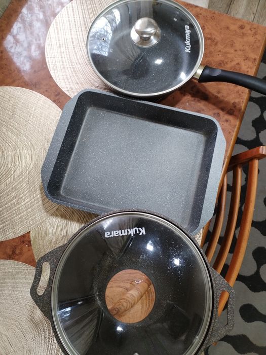 Посуда Кукмара-сковорода, казан, форма для запекания