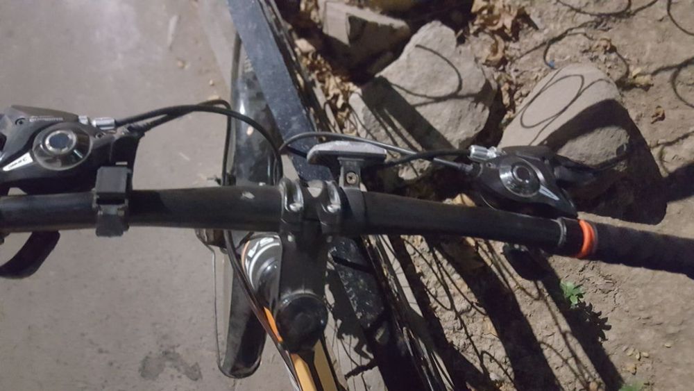 Velosiped Wasat qora oranjiviy