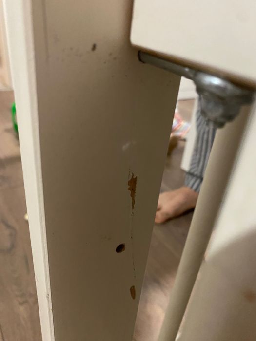 Pătuț Ikea + saltea + 9 cearceafuri