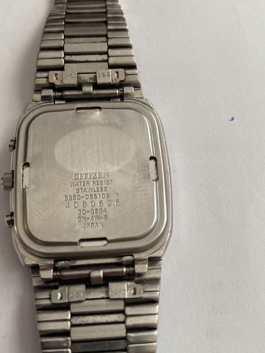 AUTENTIC Vintage  CITIZEN QUARTZ CAL.8950 Digi/Ana funcț. perfect