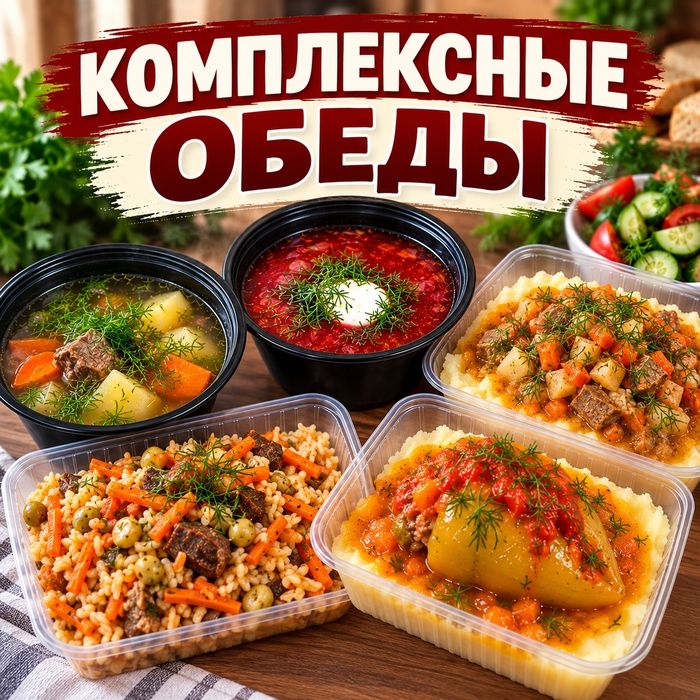 Комплексные обеды с доставкой