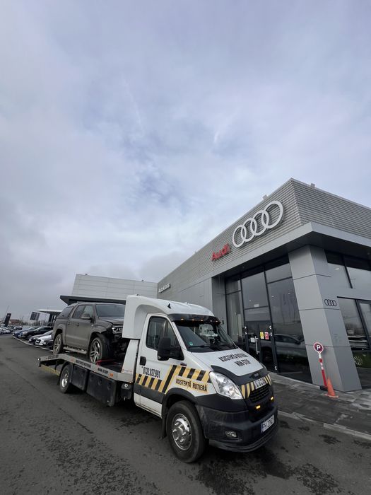 Tractări Auto & Dube NON-STOP Ploiești | Platformă Auto 24/7