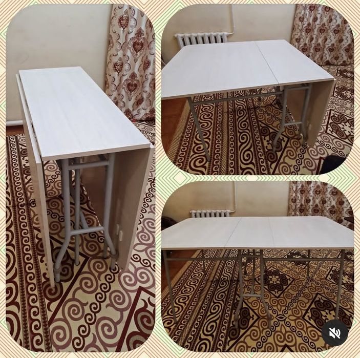 Жиналмалы стол-книжка сатылымда!