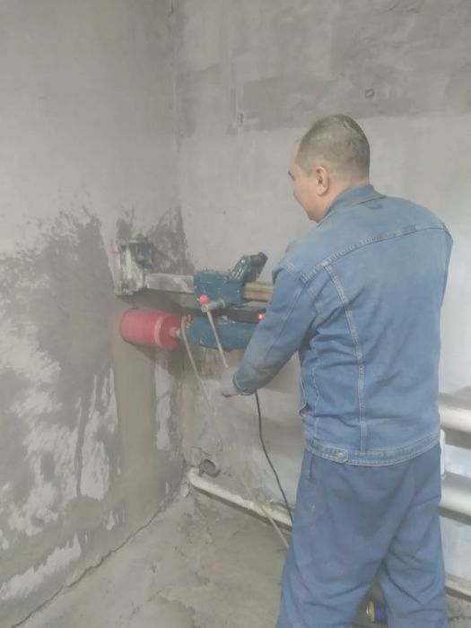 Алмазное сверление (бурение)