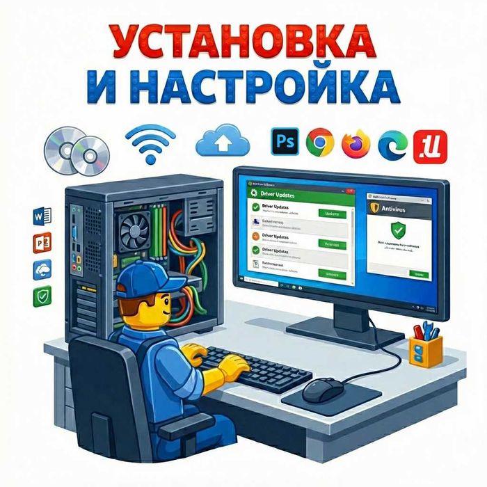 Компьютерный мастер на выезд | Чистка, Windows, Ремонт