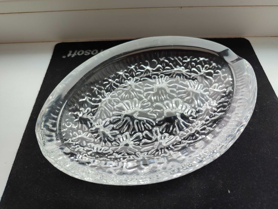 Хрустальная пепельница для дома и офиса