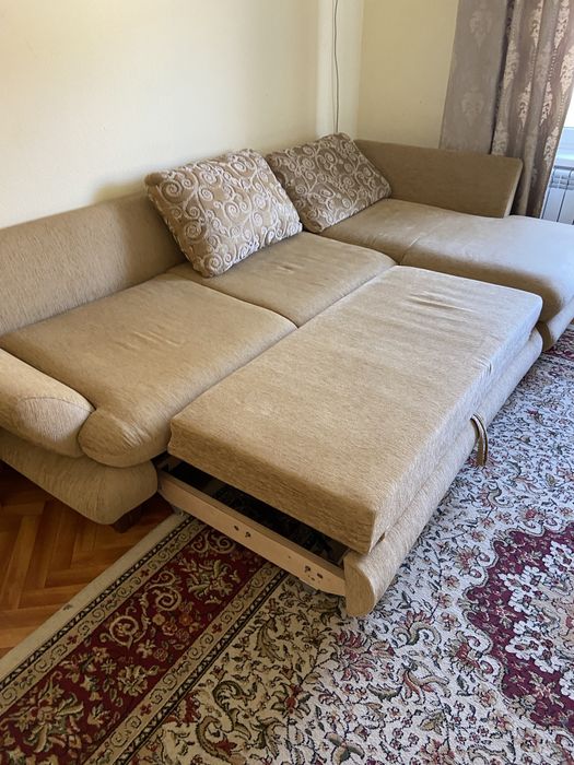Диван угловой с креслом