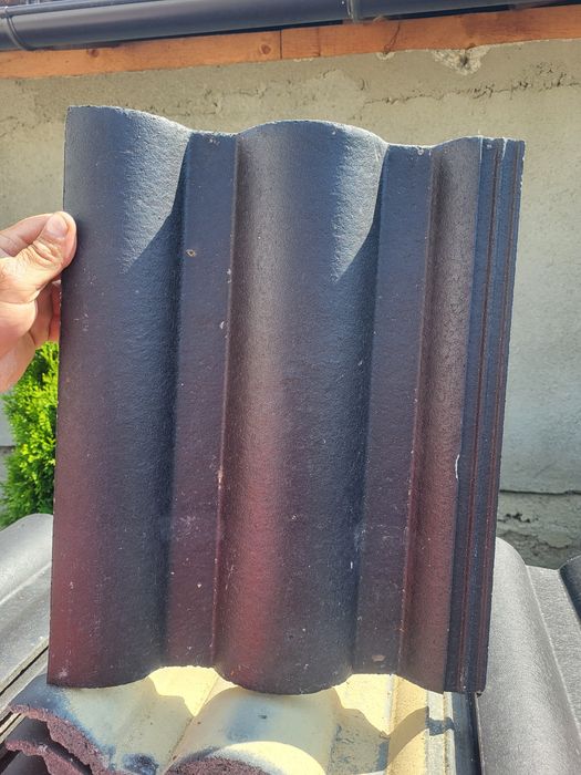 Țigla terran neagra matt