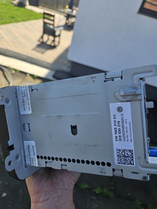 Navigatie rns 315 +rama si card SD passat b6 b7 cc tiguan golf touran