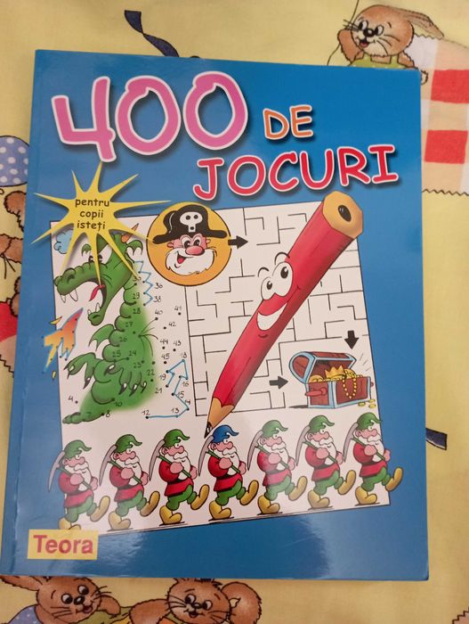 Carte pentru copii 400 de jocuri