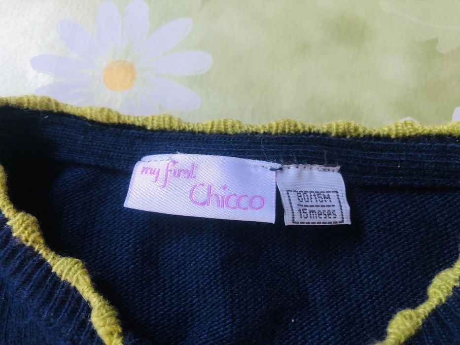 Жилетка за момиче на chicco, размер 80см/15месеца