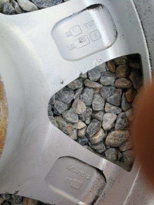 4 алуминиеви джанти 16 цола 5х120 7Jx16H2 Autec Germany