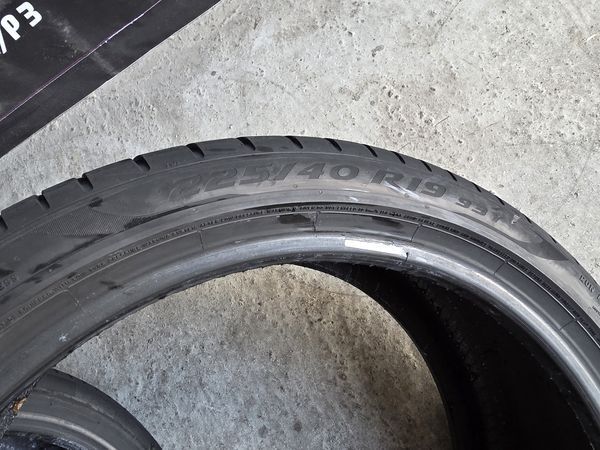 225/40/19 PIRELLI 2бр Runflat