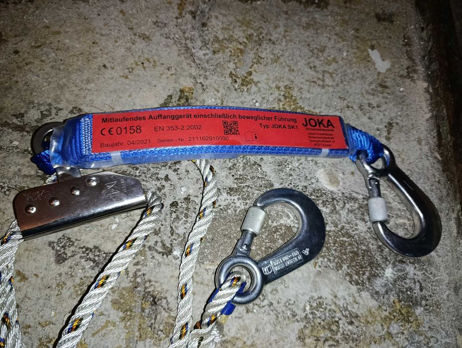 Сбруя ERGO Click (EN 361) и 2бр. Въжета комплект Joka SK 1