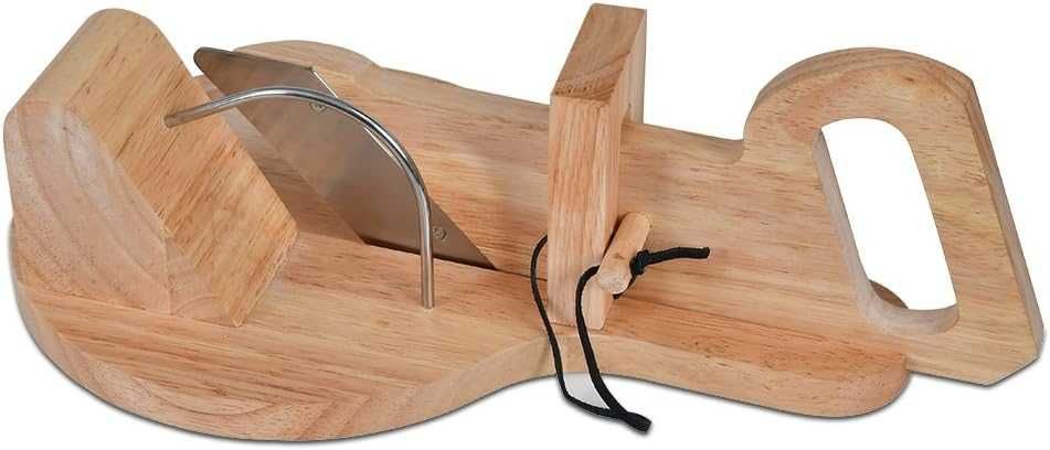 Дървена резачка за салам Durandal, идеална резачка за мезета