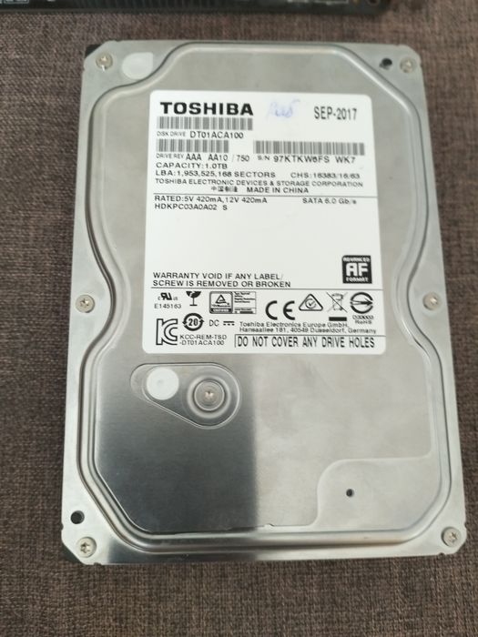 Жесткий диск, видеокарта, озу