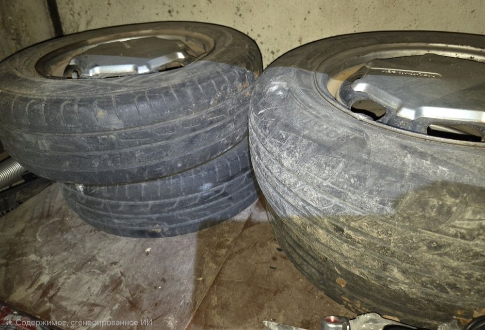 Покрышки летние 185/70 R14 с дисками