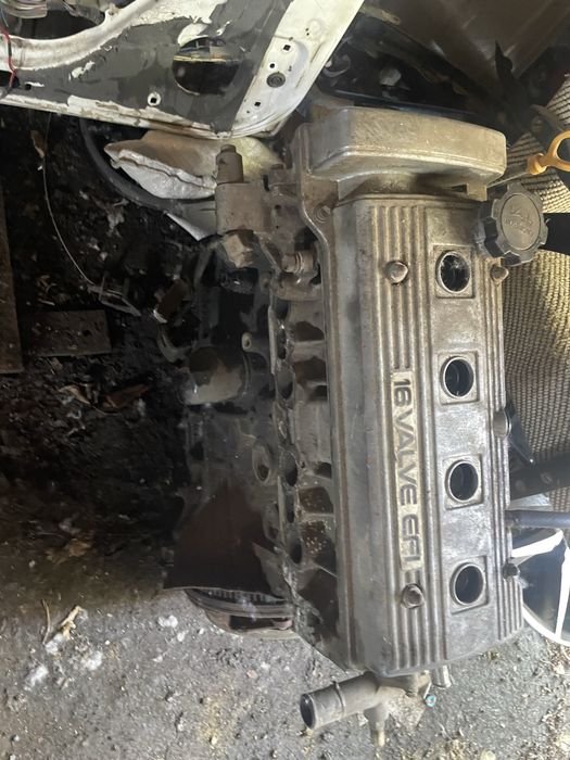 Двигатель мотор двс калдина таета карина е toyota carina e 4a-fe