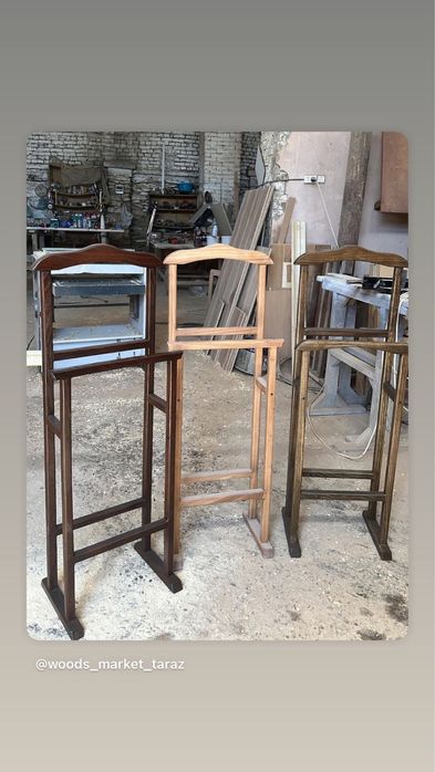 Кресло качалка/скамьи из дерева