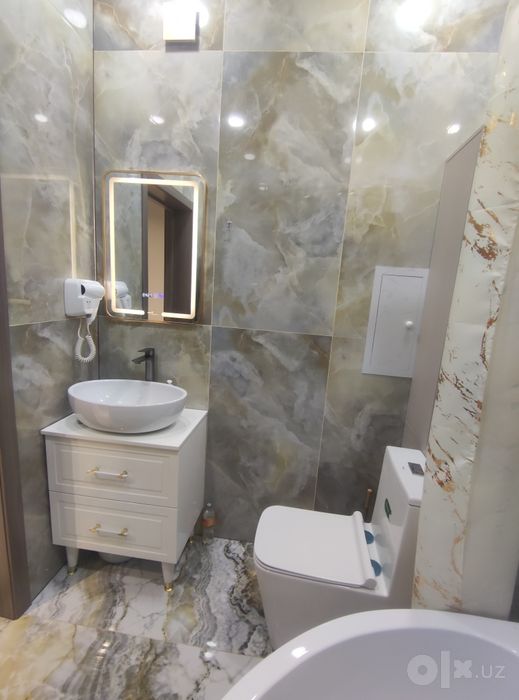 3-х комнатная квартира на (O'rikzor residence) 70 кв 2 санузел