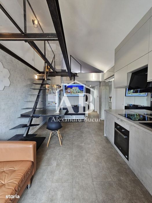 Apartament 2 camere plus birou tip loft | metrou Laminorului