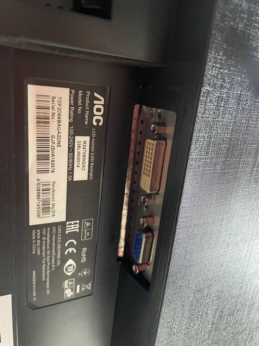 Мониторы AOC 24 дюма 75 грц