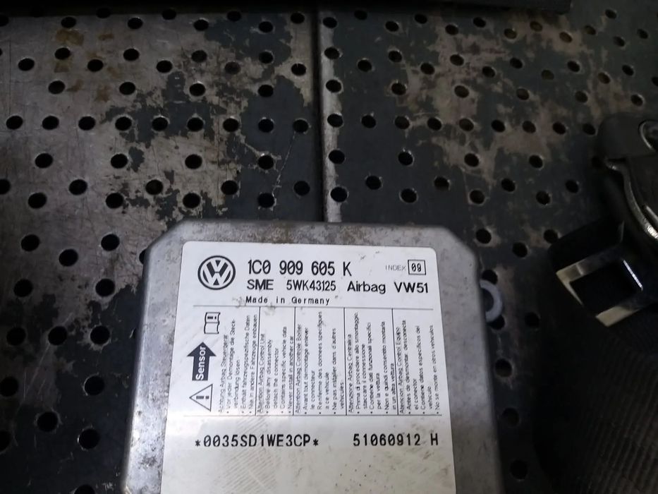 Kit airbag skoda roomster 5j 5j0880201b 5j1880204 1c0909605k
