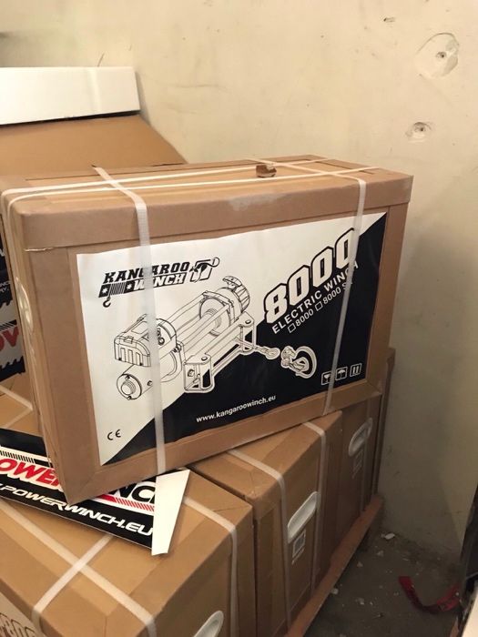 Troliu K 8000 E compact 12V KangarooWinch/PowerWinch-Off Road