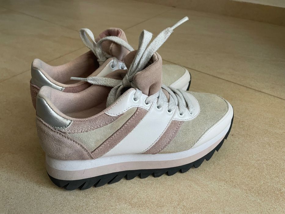 Розови маратонки Zara , номер 35