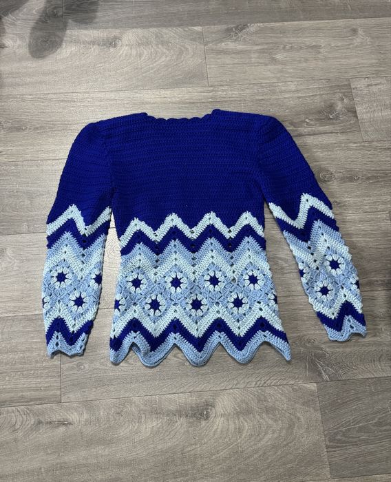 Pulover crosetat manual - marime S-