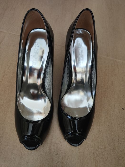 Pantofi piele damă negru măsură 39