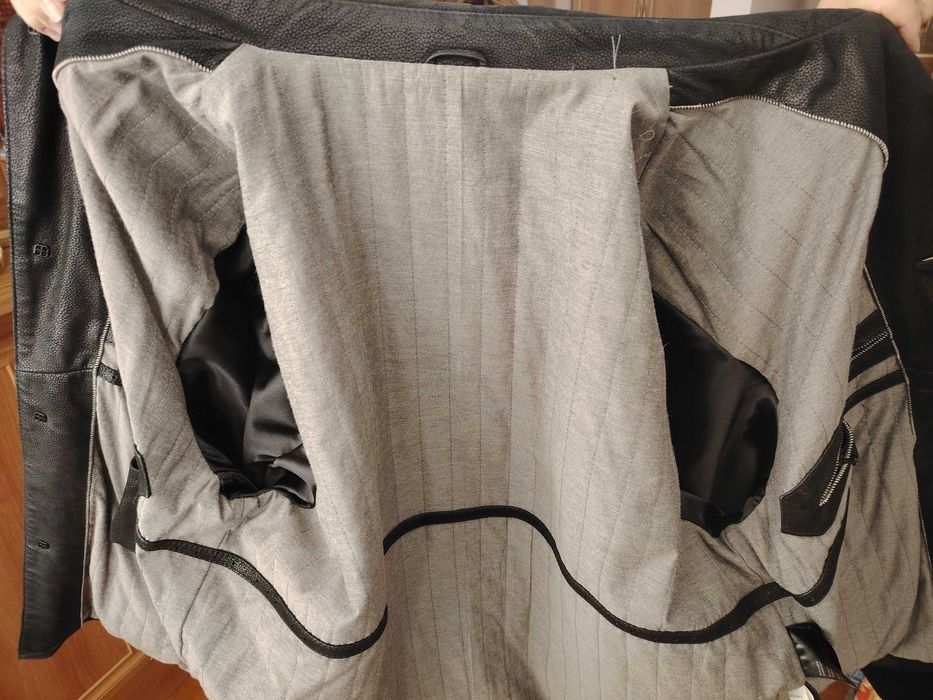 Мъжко кожено яке Hugo 2XL