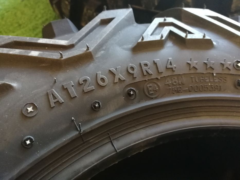 Set anvelope Maxxis Bighorn Atv r14 26x9-14 si 26x11-14 caucicuri ATV