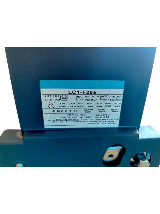 Контактор LC1-F265