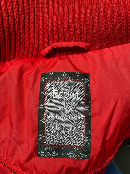 Пухен червен елек Esprit, р-р M-L