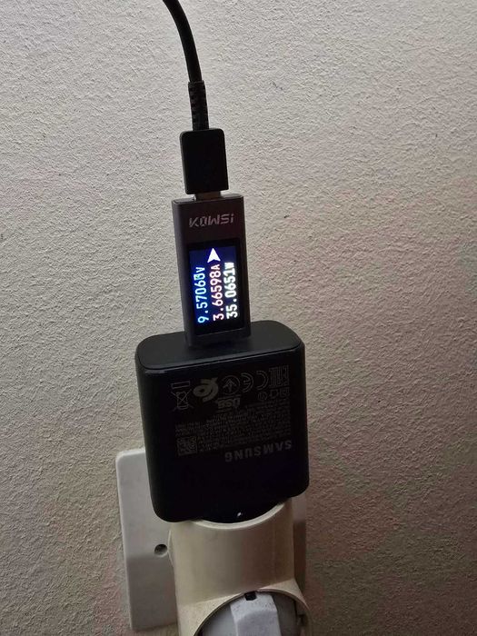 Samsung 45w Super Fast 2.0 зарядно + 1.8м кабел