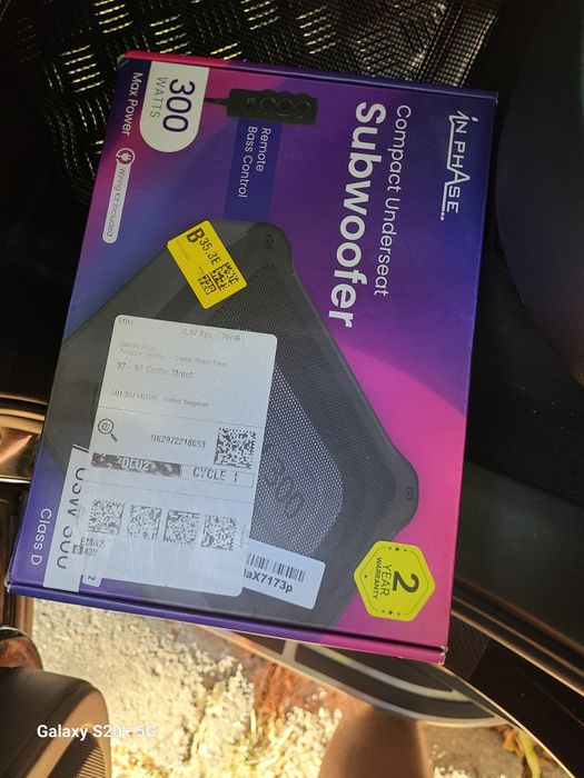 Subwoofer nou auto 300 W