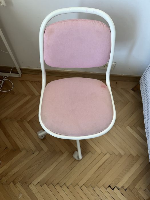 Scaun birou pentru copii roz IKEA Örfjall