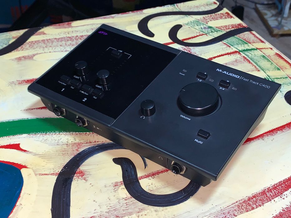 Avid M-audio Fast Track C400 USB Audio MIDI Interface Звукова Карта