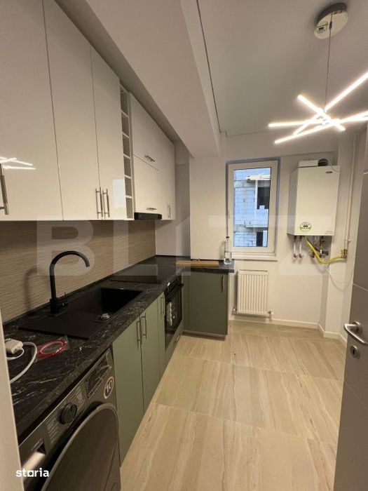 Apartament 2 camere, 56 mp, mobilat si utilat, zona Bucium