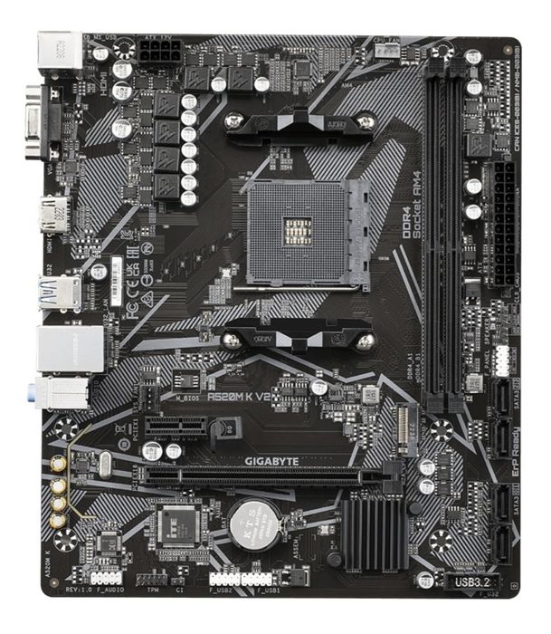 Материнская плата GIGABYTE A520M K V2