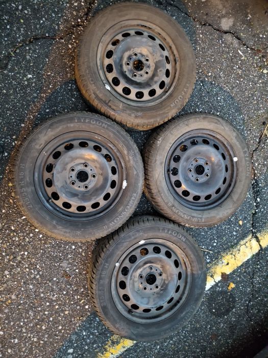 Vând Jante 5x112 R16 215 55 16 Iarna Seat Skoda Audi VW