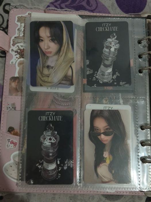 Aespa, lesseeafim, twice, itzy photocards